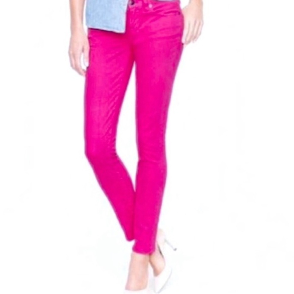 J. Crew Pink Skinny Pants